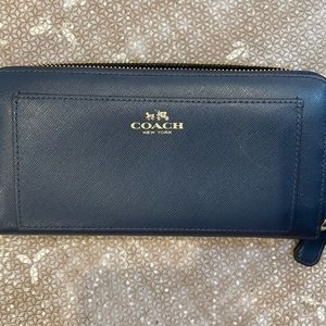 Authentic coach wallet